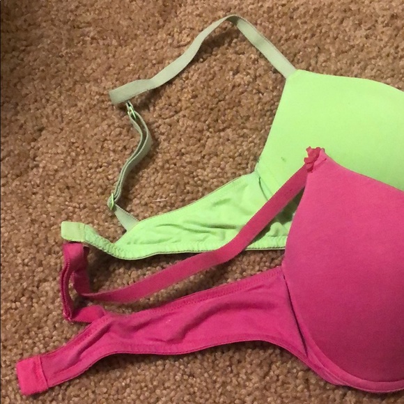 2 PINK VS push up bras 34b - Picture 2 of 5